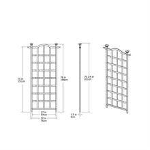 Load image into Gallery viewer, 79-inch Outdoor Lattice Panel Garden Plant Trellis