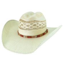 Load image into Gallery viewer, Bailey Spradley - Bangora Straw Cowboy Hat