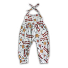 Load image into Gallery viewer, You are my sunshine baby girls jumpsuit