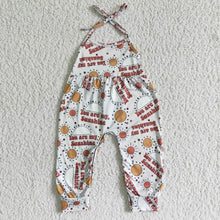 Load image into Gallery viewer, You are my sunshine baby girls jumpsuit