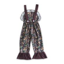Load image into Gallery viewer, Deer print camo long sleeve kids fall jumpsuit