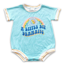 Load image into Gallery viewer, A little bit dramatic sun rainbow baby girls boho romper
