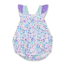 Load image into Gallery viewer, Flutter sleeves conch bubble baby summer romper