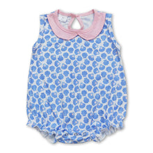 Load image into Gallery viewer, Sleeveless shell baby girls summer romper
