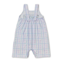 Load image into Gallery viewer, Mama's boy plaid Mother's day baby romper