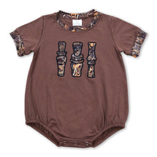 Load image into Gallery viewer, Short sleeves camo duck call baby boy romper