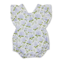 Load image into Gallery viewer, Flutter sleeves floral baby girls spring summer romper
