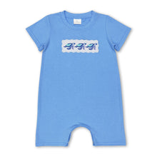 Load image into Gallery viewer, Short sleeves turtle baby boys summer romper