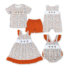 Load image into Gallery viewer, Flutter sleeves duck camo ruffle baby girl romper