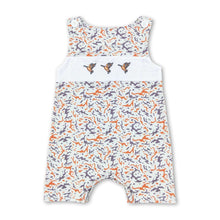 Load image into Gallery viewer, Sleeveless duck camo ruffle baby boy romper