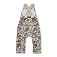 Load image into Gallery viewer, Straps deer pocket camo kids boys overalls