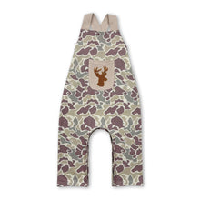 Load image into Gallery viewer, Straps deer pocket camo kids boys overalls