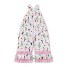 Load image into Gallery viewer, Straps ballet king Christmas tree kids girls overalls