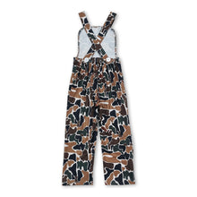 Load image into Gallery viewer, Straps dark camo baby boys hunting overalls