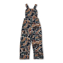 Load image into Gallery viewer, Straps dark camo baby boys hunting overalls