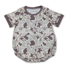 Load image into Gallery viewer, Short sleeves duck camo baby boy summer romper