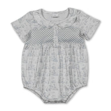 Load image into Gallery viewer, Short sleeves sheep baby boy summer romper