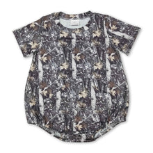 Load image into Gallery viewer, Short sleeves camo pocket baby boy summer romper