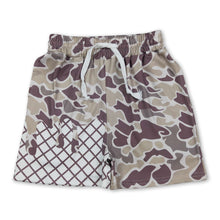 Load image into Gallery viewer, Camo ice cream pockets kids boys summer shorts