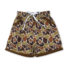 Load image into Gallery viewer, Camo duck hunting baby girls summer shorts