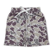 Load image into Gallery viewer, Camo drawstring kids boys summer shorts