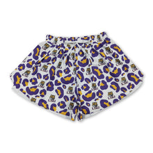 Load image into Gallery viewer, Leopard tiger adult women team active shorts
