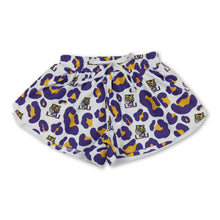 Load image into Gallery viewer, Leopard tiger kids girls team active summer yoga shorts