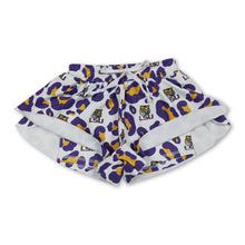 Load image into Gallery viewer, Leopard tiger kids girls team active summer yoga shorts