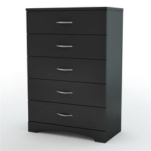 Load image into Gallery viewer, Step One 5-Drawer Chest in Black Finish