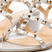 Load image into Gallery viewer, The Nejapa Beige Leather Multi Strap Women Sandal
