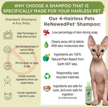 Load image into Gallery viewer, 4-HAIRLESS PETS PETS REGULAR SHAMPOO