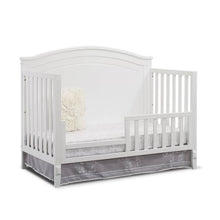 Load image into Gallery viewer, SF Home Solid Wood Toddler Bed Rail in White Finish - Crib Sold Separately
