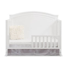 Load image into Gallery viewer, SF Home Solid Wood Toddler Bed Rail in White Finish - Crib Sold Separately