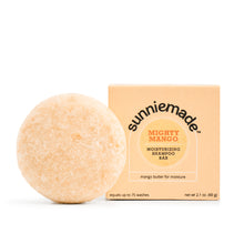 Load image into Gallery viewer, Mighty Mango Moisturizing Shampoo Bar