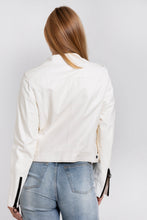 Load image into Gallery viewer, The Altona Leather White Women Jacket