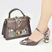Load image into Gallery viewer, Italian Shoe With Matching Bags! HRG1-8