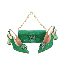Load image into Gallery viewer, Lastest Italian Ladies Shoes with Matching Bag Set EDHMA1-14