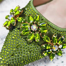 Load image into Gallery viewer, High Heels Shoes and Bags Set With Rhinestone