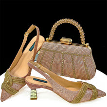 Load image into Gallery viewer, Lastest Italian Style Shoes with Matching Bag Set ED1290