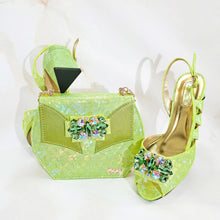 Load image into Gallery viewer, Italian Shoes And Bag Sets HS1-1