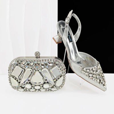 New Italian Shoe and Bag Set New HZX1-6