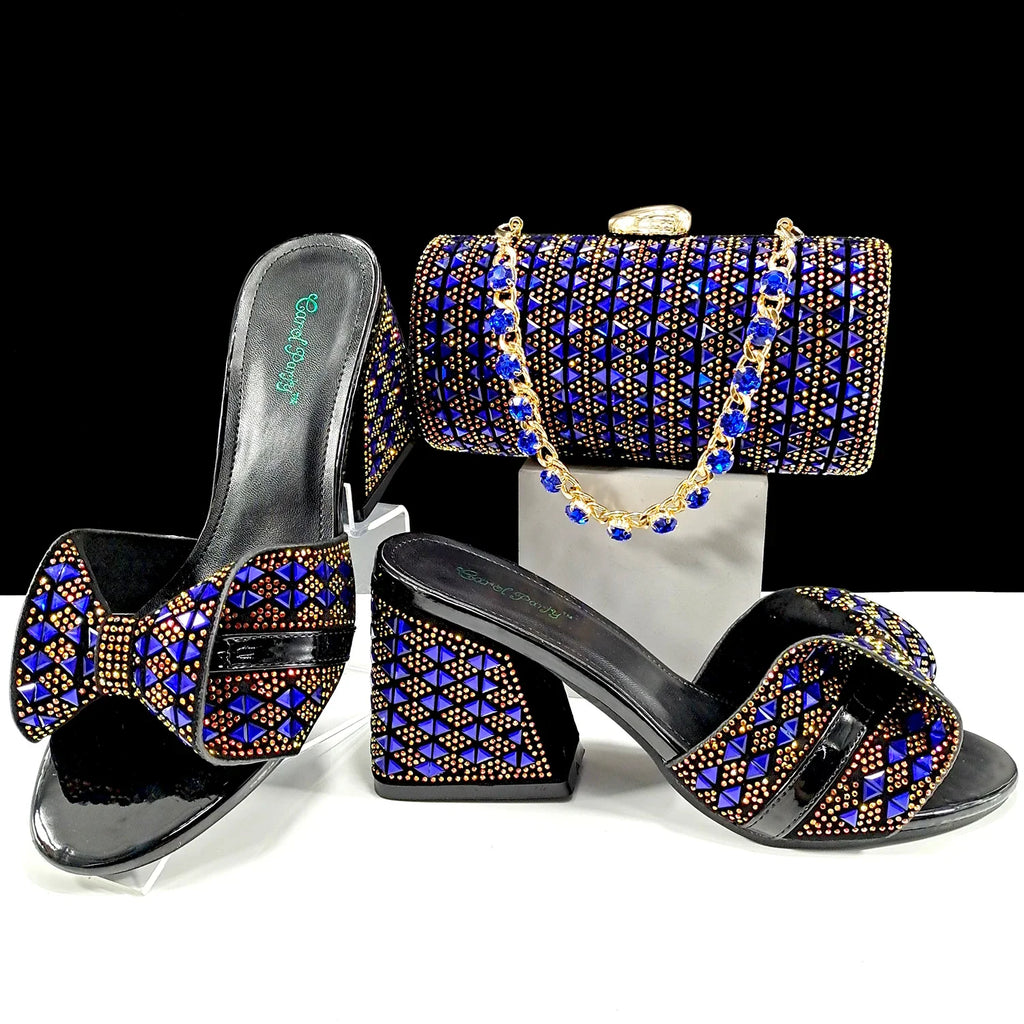 High Quality Ladies Shoes And Bags Set HJJ1-10