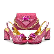 Load image into Gallery viewer, New Italian Shoe and Bag Set New HCV1-2