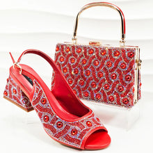 Load image into Gallery viewer, Italian Shoe and Bag Set New HMPE1-24