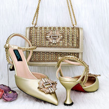 Load image into Gallery viewer, Italian Shoes And Bag Sets For Evening Party HGG1-20