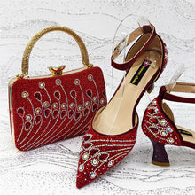 Load image into Gallery viewer, Italian Shoes And Bag Sets HZ1-1