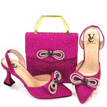 Load image into Gallery viewer, Latest Ladies Shoes and Matching Bag Set ED1-9