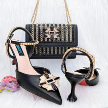 Load image into Gallery viewer, Italian Shoes And Bag Sets For Evening Party HGG1-20