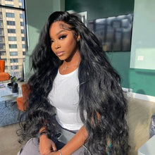 Load image into Gallery viewer, 13x4 13x6 Body Wave Lace Front Wig 30 Inch Transparent Lace Frontal Wig Human Hair Wigs For Women Pre Plucked Lace Closure Wig
