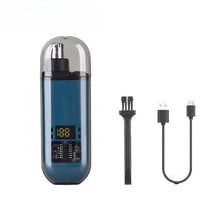 Load image into Gallery viewer, Nose &amp; Ear Hair Trimmer for Men - USB-C Rechargeable Portable Fast-Charge Grooming Kit